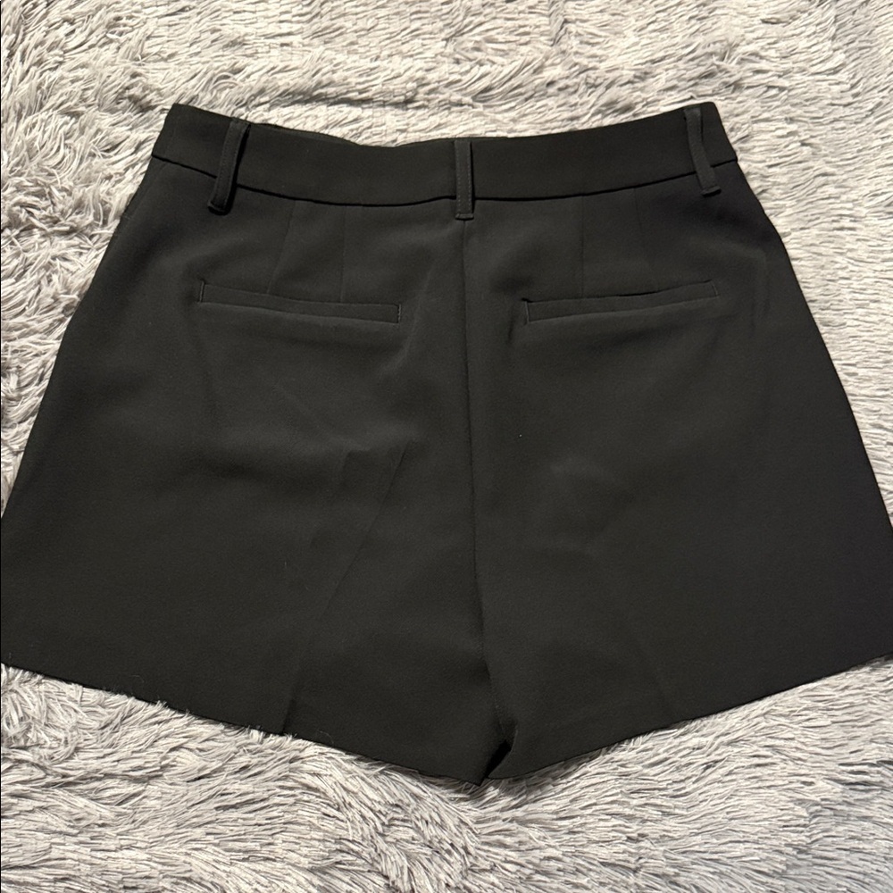 Express Black High Waist Women's Shorts - Picture 4 of 4